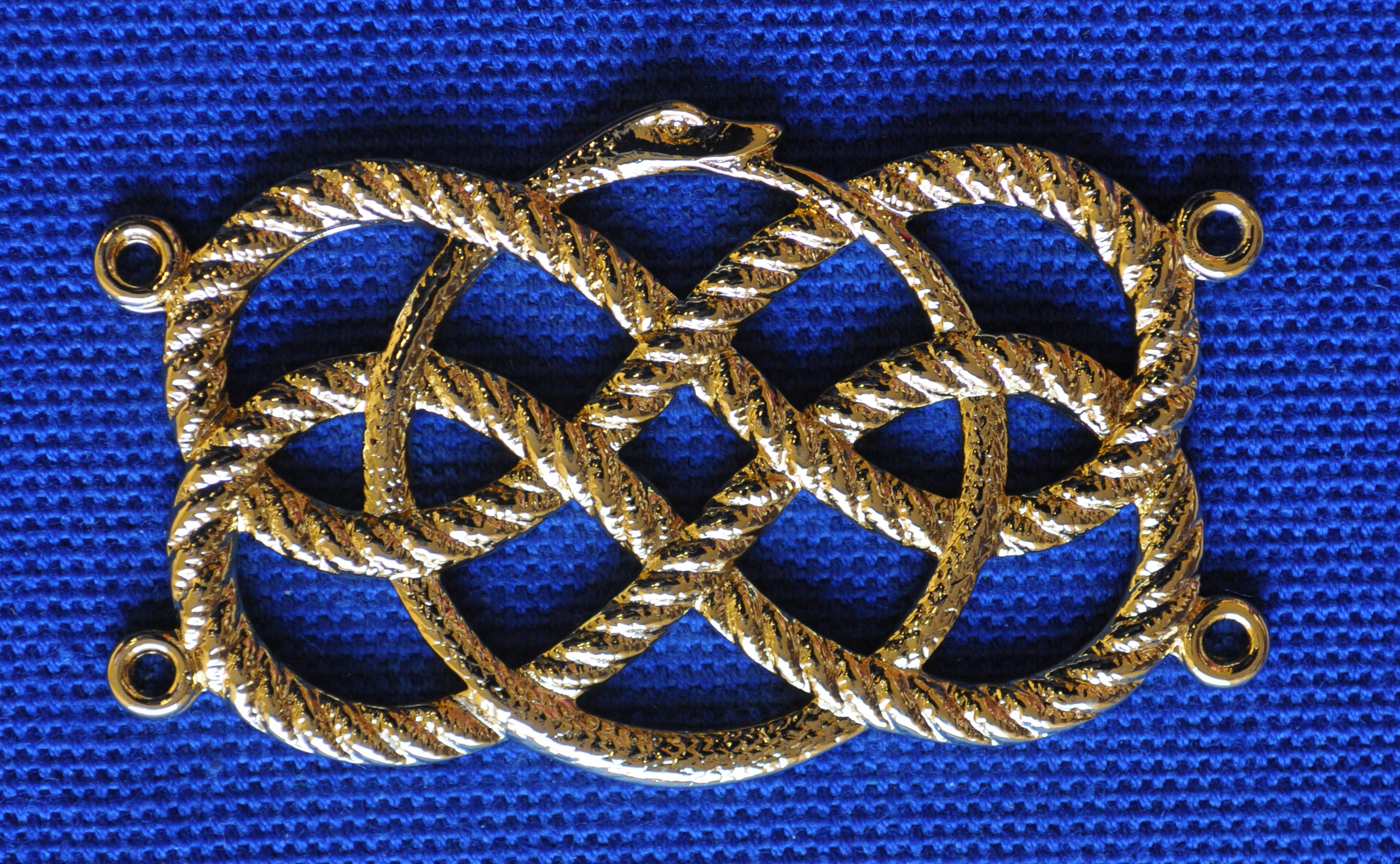 Craft Chain Metalwork - Snake & Ropes - Gilt